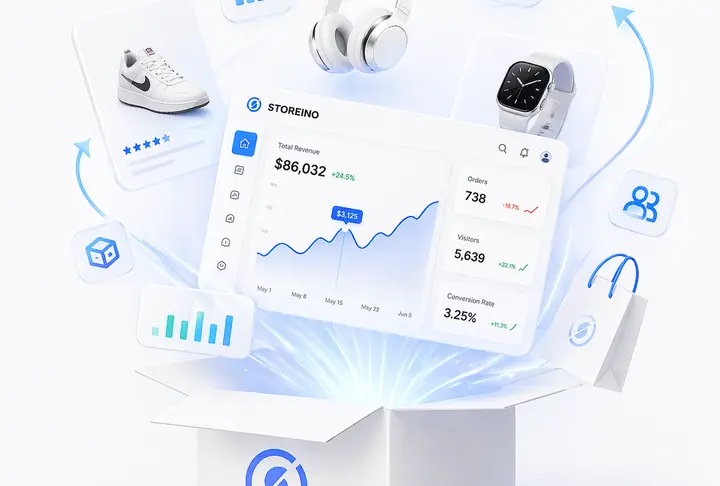 Storeino dashboard